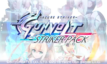 Azure Striker Gunvolt - Striker Pack (USA) screen shot title